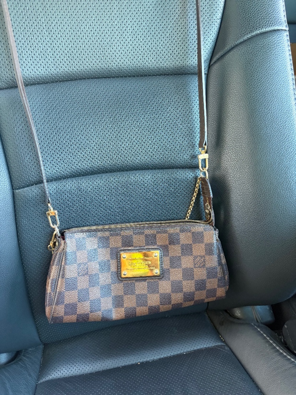 Louis Vuitton Eva Clutch Crossbody Bag